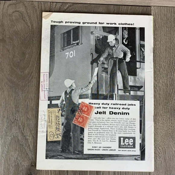 Brotherhood of Locomotive Firemen and Enginemen's Magazine 1955 Lot Of 3 Jan-Mar - Picture 7 of 7